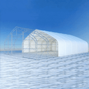 Gold Mountain Double Truss Storage Shelter W40'xL80'xH21' 10 ft Truss Spacing