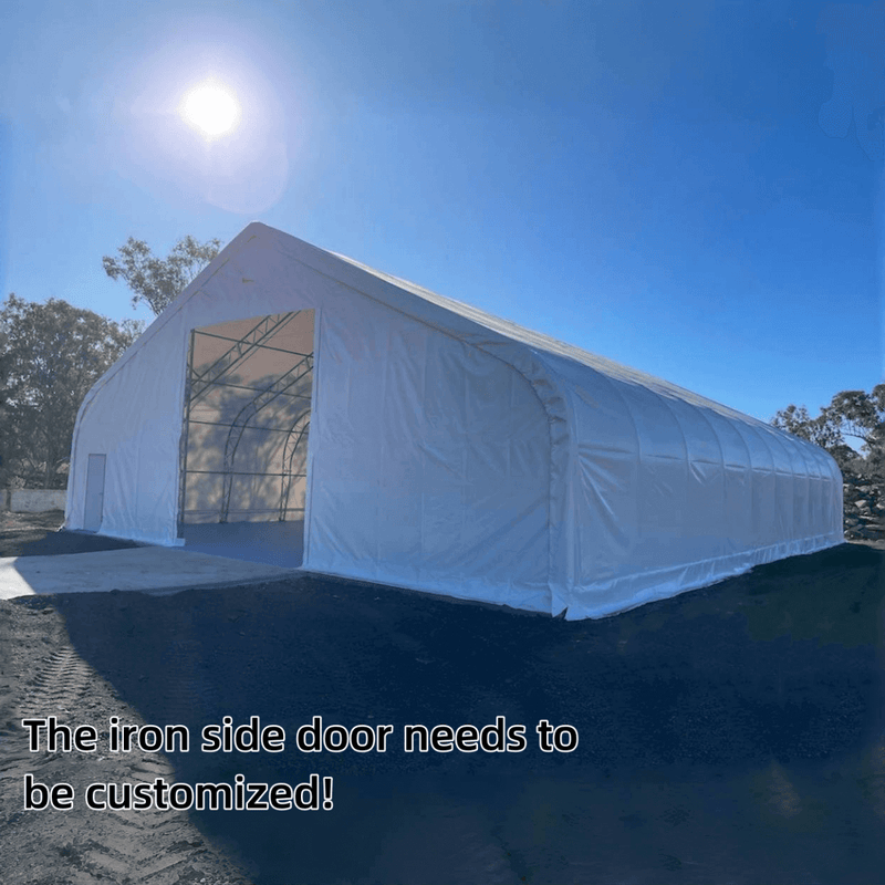 Gold Mountain Double Truss Storage Shelter W50'xL80'xH23'