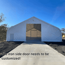 Gold Mountain Double Truss Storage Shelter W70'xL120'xH28'