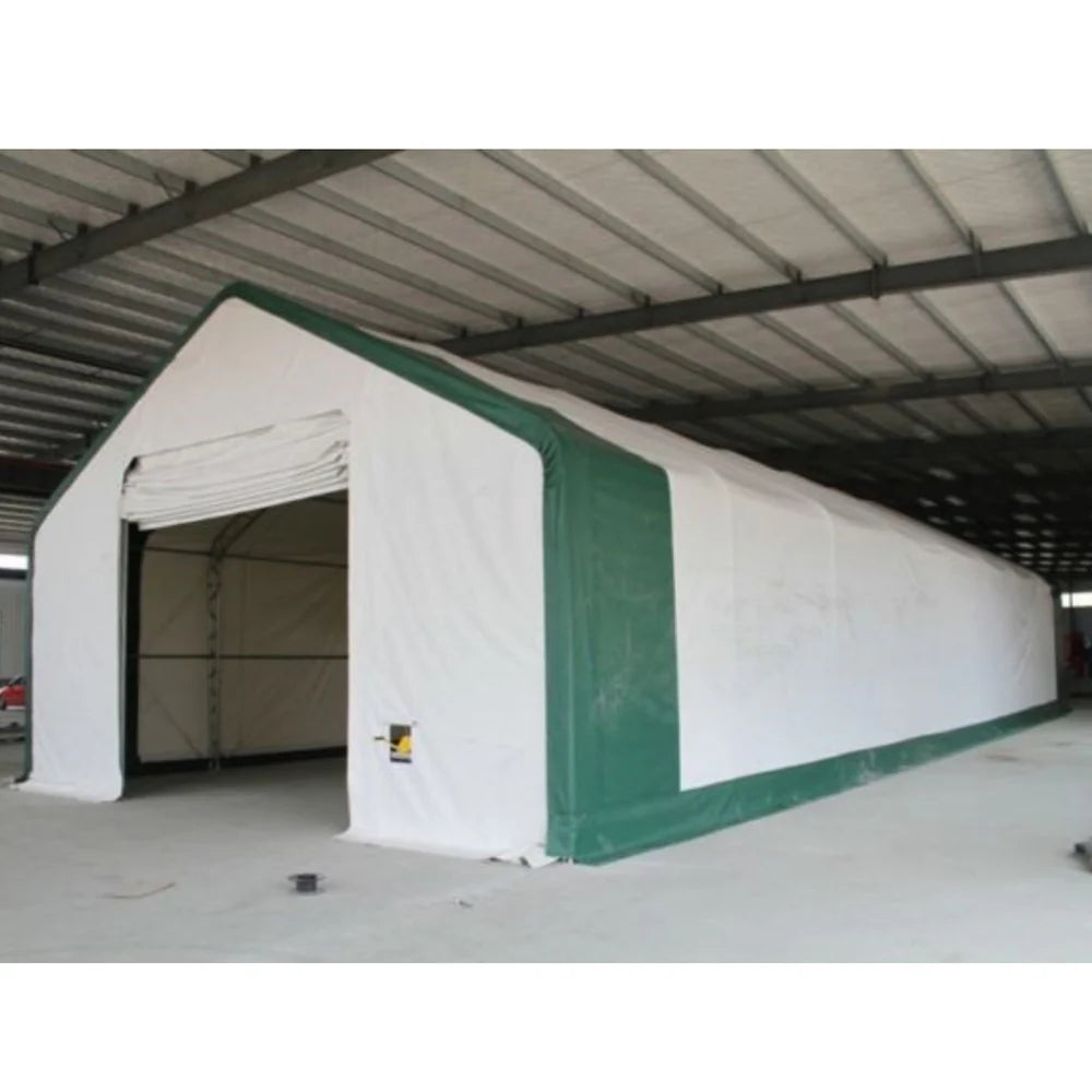 Gold Mountain Double Truss Storage Shelter W40'xL64'xH23' - SUISS406423OZ23 - Serenity Provision