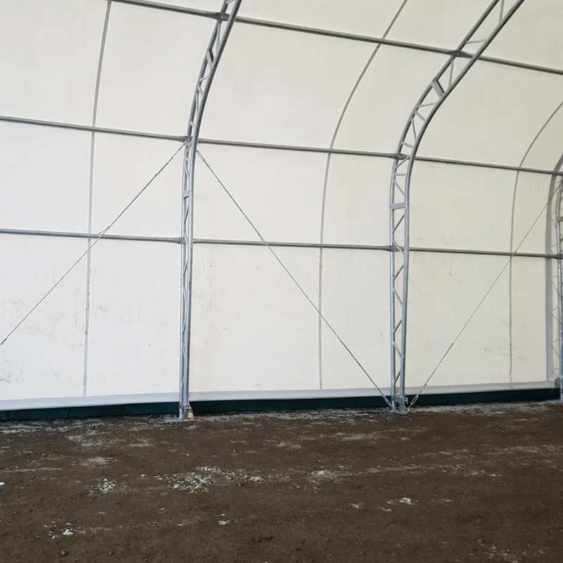 Gold Mountain Double Truss Storage Shelter W30'xL40'xH20'