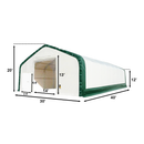 Gold Mountain Double Truss Storage Shelter W30'xL40'xH20'