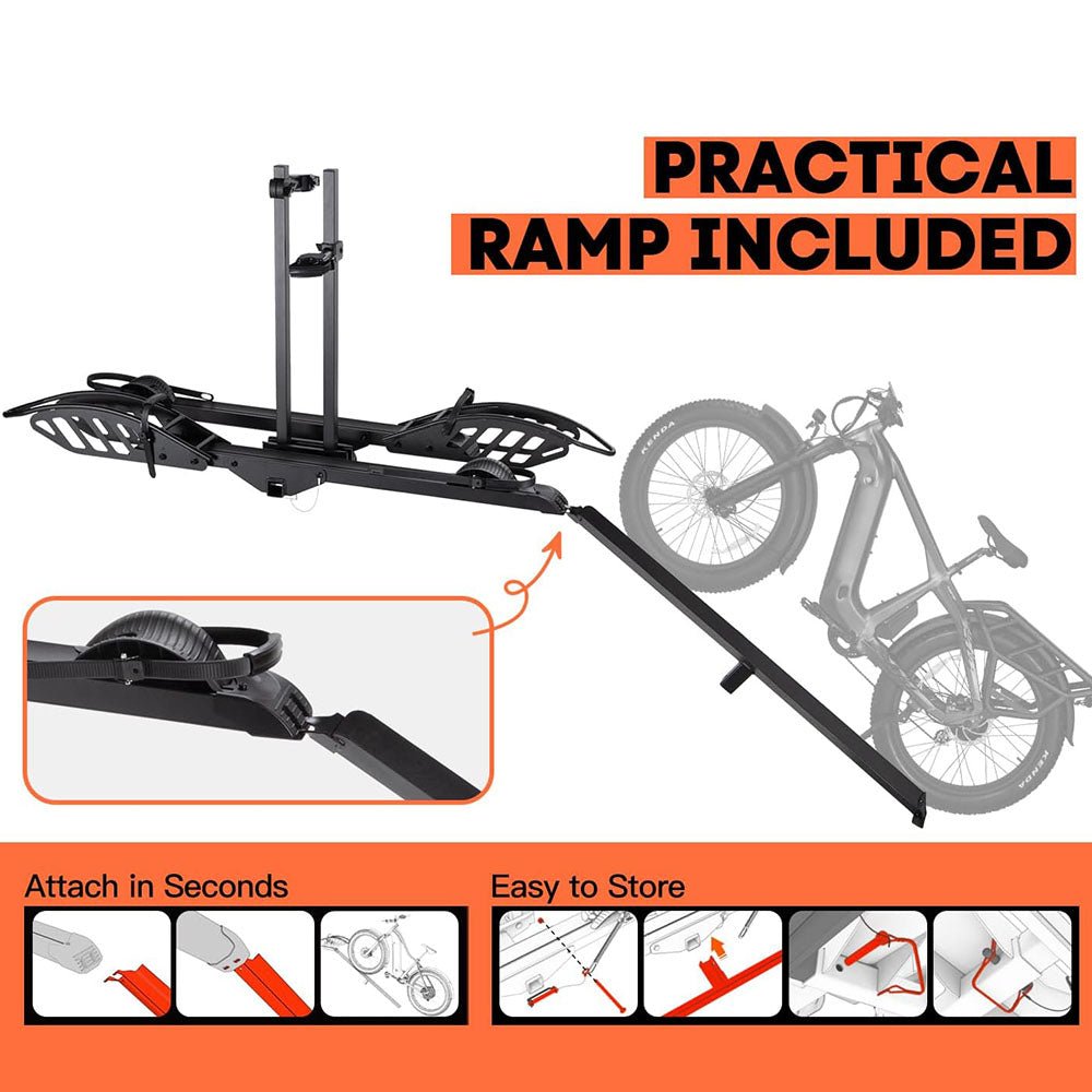 Electric Bike Rack Foldable Platform Mount