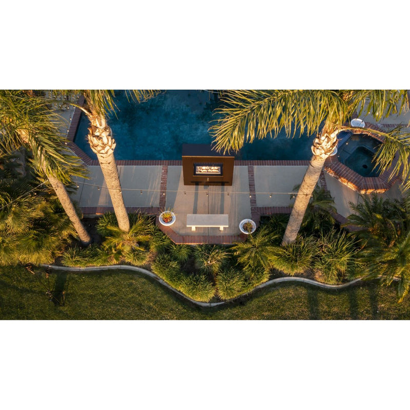 The Outdoor Plus The Williams Outdoor Fireplace Stainless Steel TFL-WILLXXSS - Serenity Provision