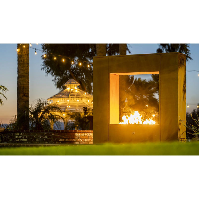 The Outdoor Plus The Williams Outdoor Fireplace Stainless Steel TFL-WILLXXSS - Serenity Provision
