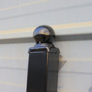 16x8 ft Steel Dual Swing Driveway Gate