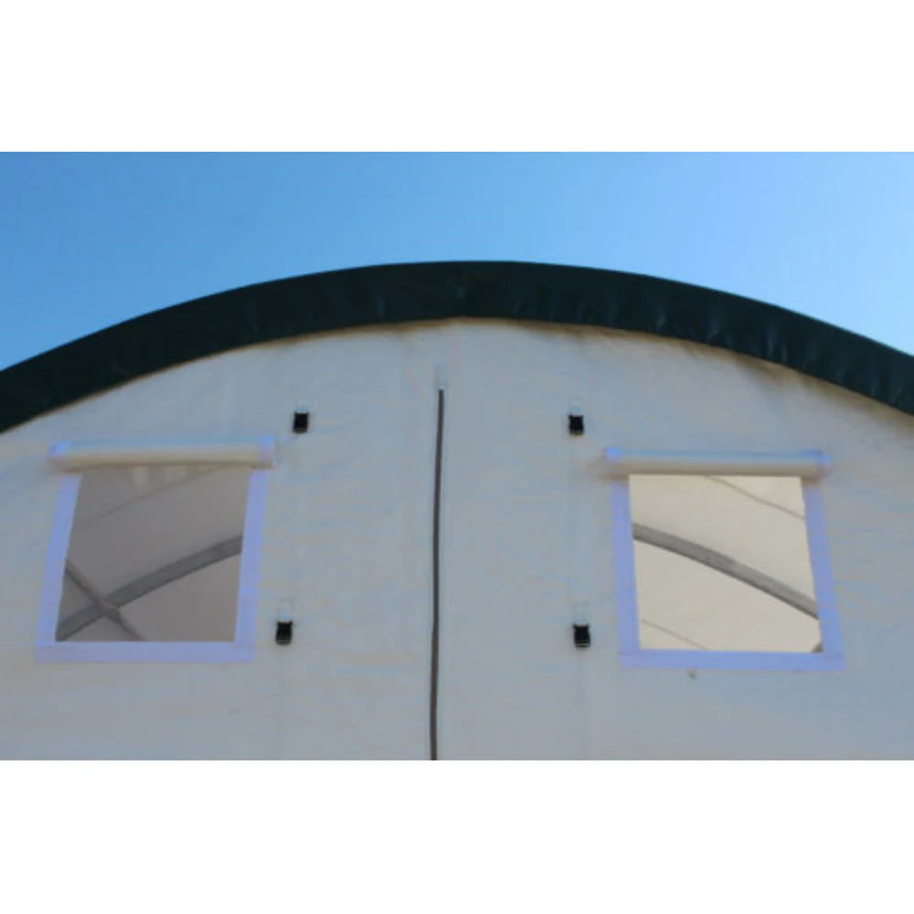 Gold Mountain Single Truss Arch Storage Shelter W20'xL30'xH12' - SS000153 - Serenity Provision