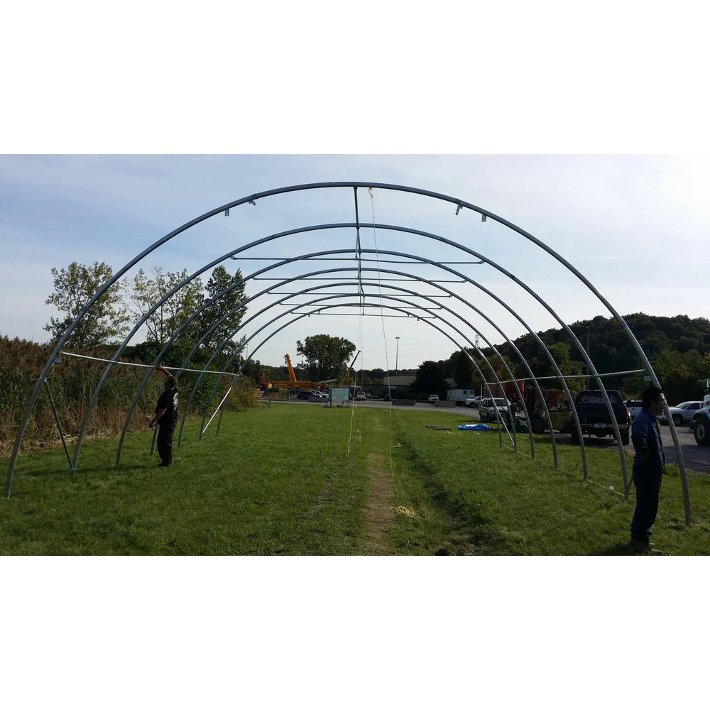 Gold Mountain Single Truss Arch Storage Shelter W30'xL40'xH15' - SS000132 - Serenity Provision