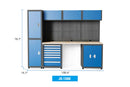 Heavy Duty Ready-to-assemble Steel Garage Storage System 108E