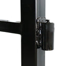 14x8 ft Steel Dual Swing Driveway Gate with Horse Pattern