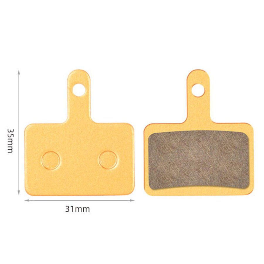 E-bike semi-metallic particles instant braking anti-friction brake pads