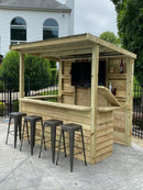 Taverns-To-Go 8 x 5 ft The Castlebar Backyard Patio Bar (MEDIUM)