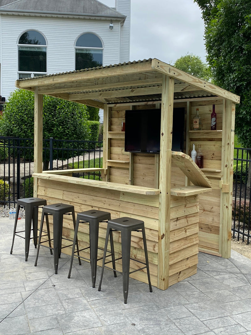 Taverns-To-Go 8 x 5 ft The Castlebar Backyard Patio Bar (MEDIUM)