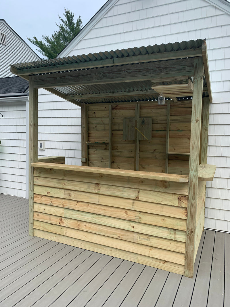 Taverns-To-Go 8 x 5 ft The Castlebar Backyard Patio Bar (MEDIUM)