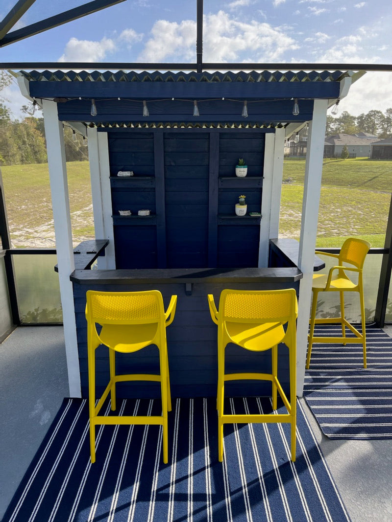 Taverns-To-Go 6 x 4 ft The Temple Bar Backyard Patio Bar (SMALL)