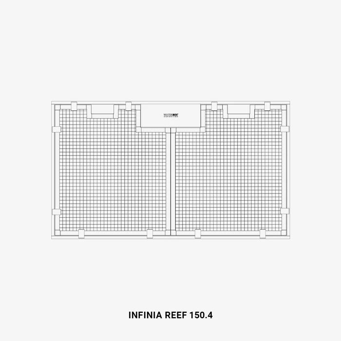 Mesh Lid INFINIA Reef 150.4 (Pre-Assembled) - Serenity Provision