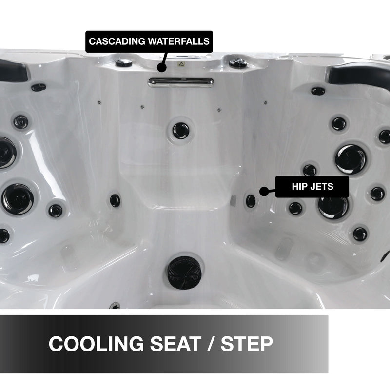 Canadian Spa Erie SE GL 6-Person 46-Jet Hot Tub - KH-10104