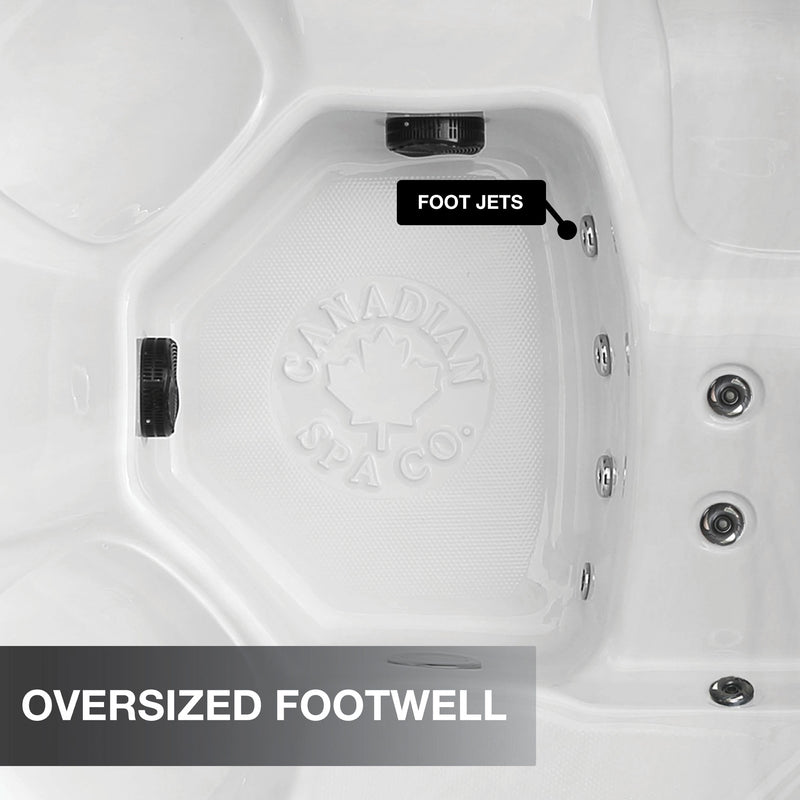Canadian Spa Cambridge 6-Person 34-Jet Hot Tub - KH-10141