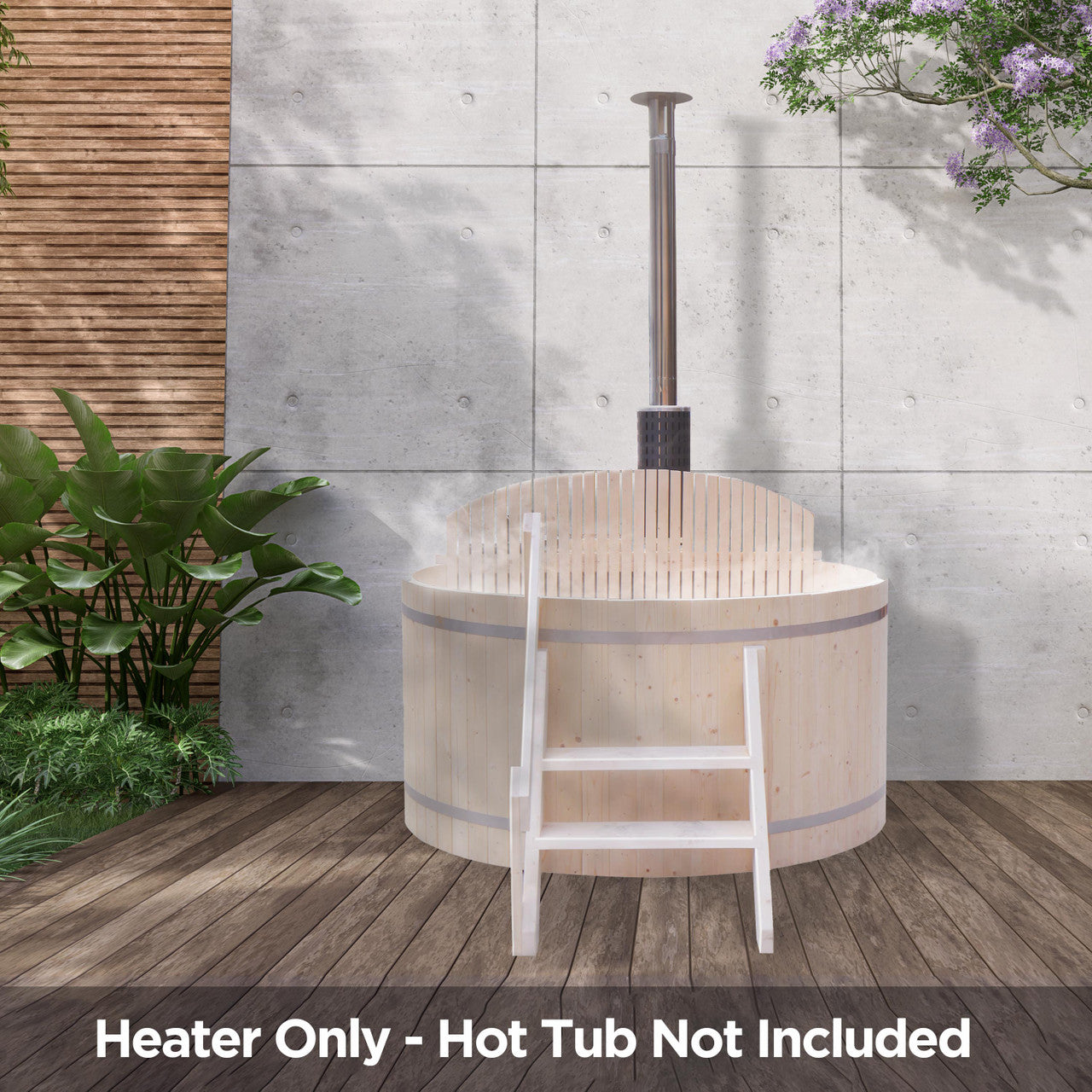 Aleko Internal Wood-Burning Hot Tub Heater | Equivalent to 10-15kW Electronic Heater KITSTOVECMY2-AP - Serenity Provision