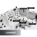 Canadian Spa St. Lawrence 20ft 17-Person 73-Jet Swim Spa - KS-10029