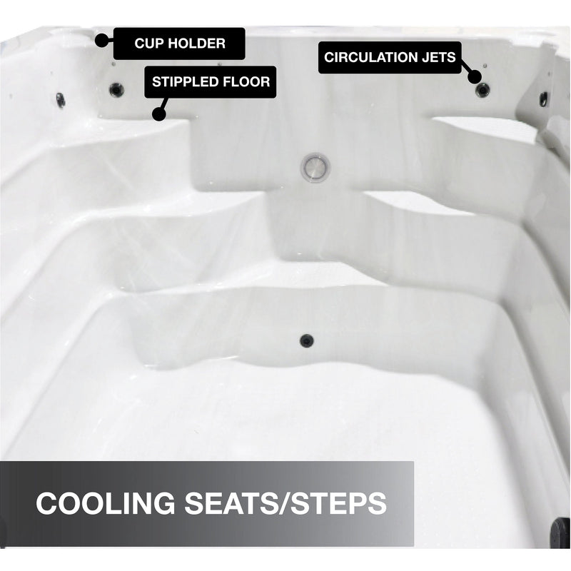 Canadian Spa St. Lawrence 20ft 17-Person 73-Jet Swim Spa - KS-10029