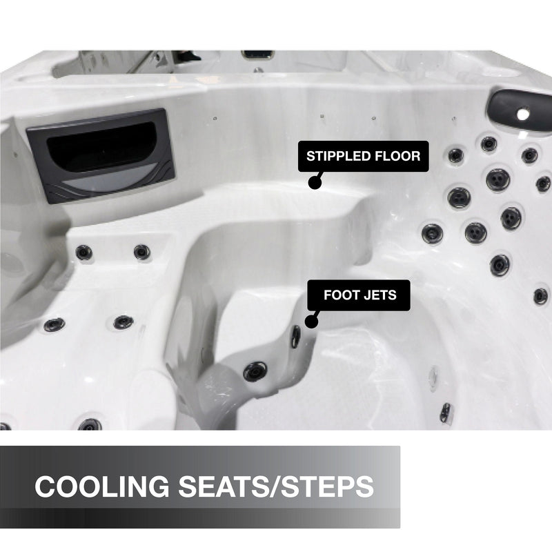 Canadian Spa St. Lawrence 20ft 17-Person 73-Jet Swim Spa - KS-10029