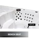 Canadian Spa St. Lawrence 20ft 17-Person 73-Jet Swim Spa - KS-10029