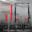 KT-AS110D 11,000 Lbs Asymmetrical 2 Post Car Lift - Serenity Provision