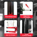 KT-AS110D 11,000 Lbs Asymmetrical 2 Post Car Lift - Serenity Provision