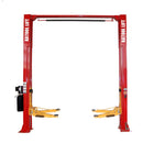 KT-M110 11,000lbs Clear-floor 2 Post Car Lift, Symmetric - Serenity Provision