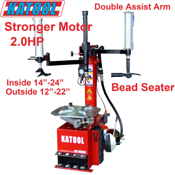 Katool KT-T830 Wheel Clamp Tire Changer Machine - KT-T830
