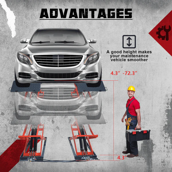 Katool AK-X95 Full Rise Scissor Lift - KT-X95