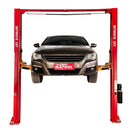 KT-M120 12,000 Lbs Clear-floor 2 Post Car Lift, Symmetric - Serenity Provision