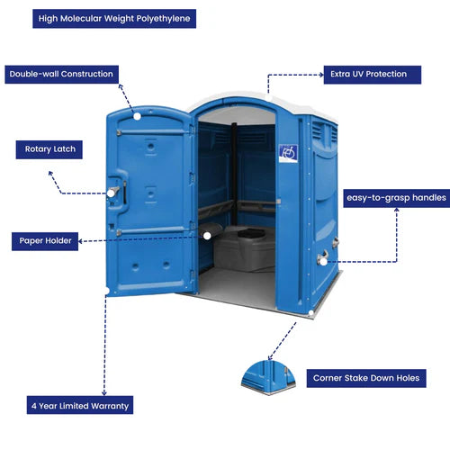 Satellite Liberty Handicap Accessible Toilet - 2135A