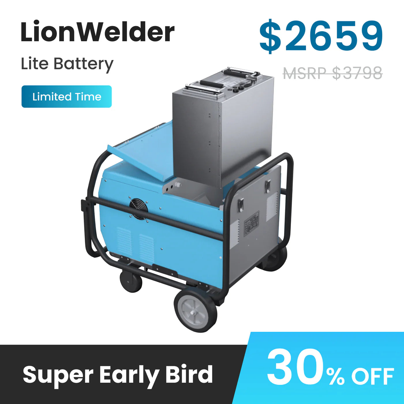 ACOPOWER LionWelder Lite Battery