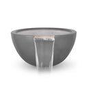 The Outdoor Plus Luna Water Bowl GFRC concrete OPT-LUNWOXX - Serenity Provision