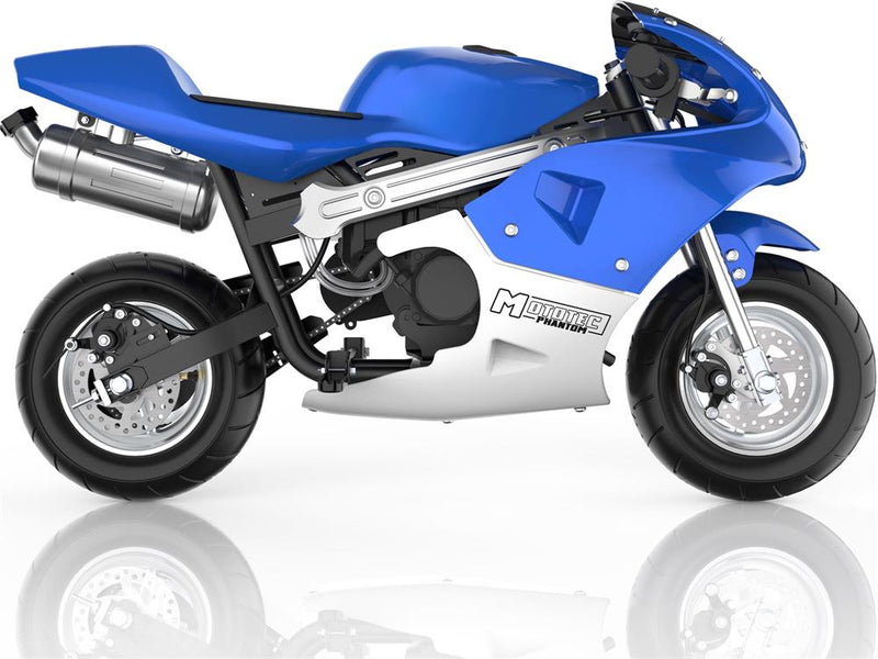 MotoTec Phantom Gas Pocket Bike 49cc 2-Stroke
