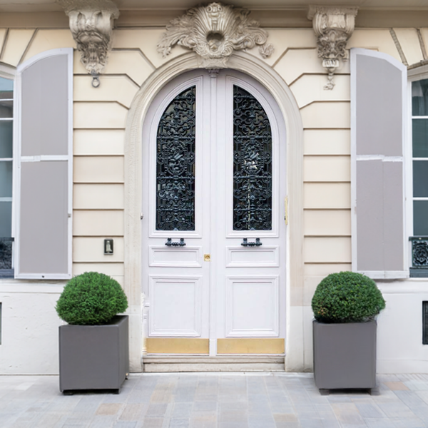 Custom Iron Door Pros Marseilles Double Iron Doors