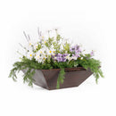 The Outdoor Plus Maya Planter & Water Bowl Hammered Copper OPT-XXSCPW - Serenity Provision