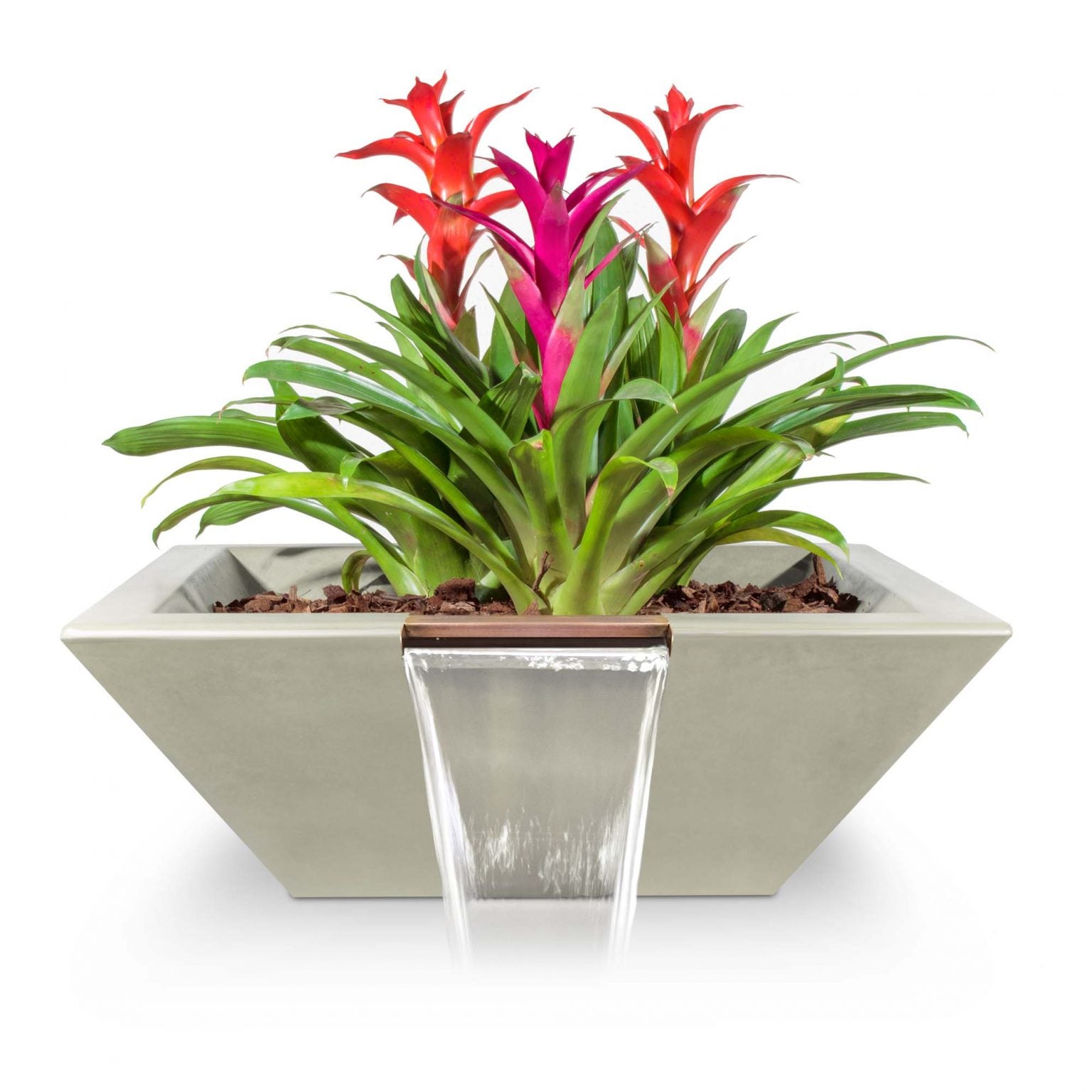 The Outdoor Plus Maya Planter & Water Bowl GFRC Concrete OPT-XXSPW - Serenity Provision