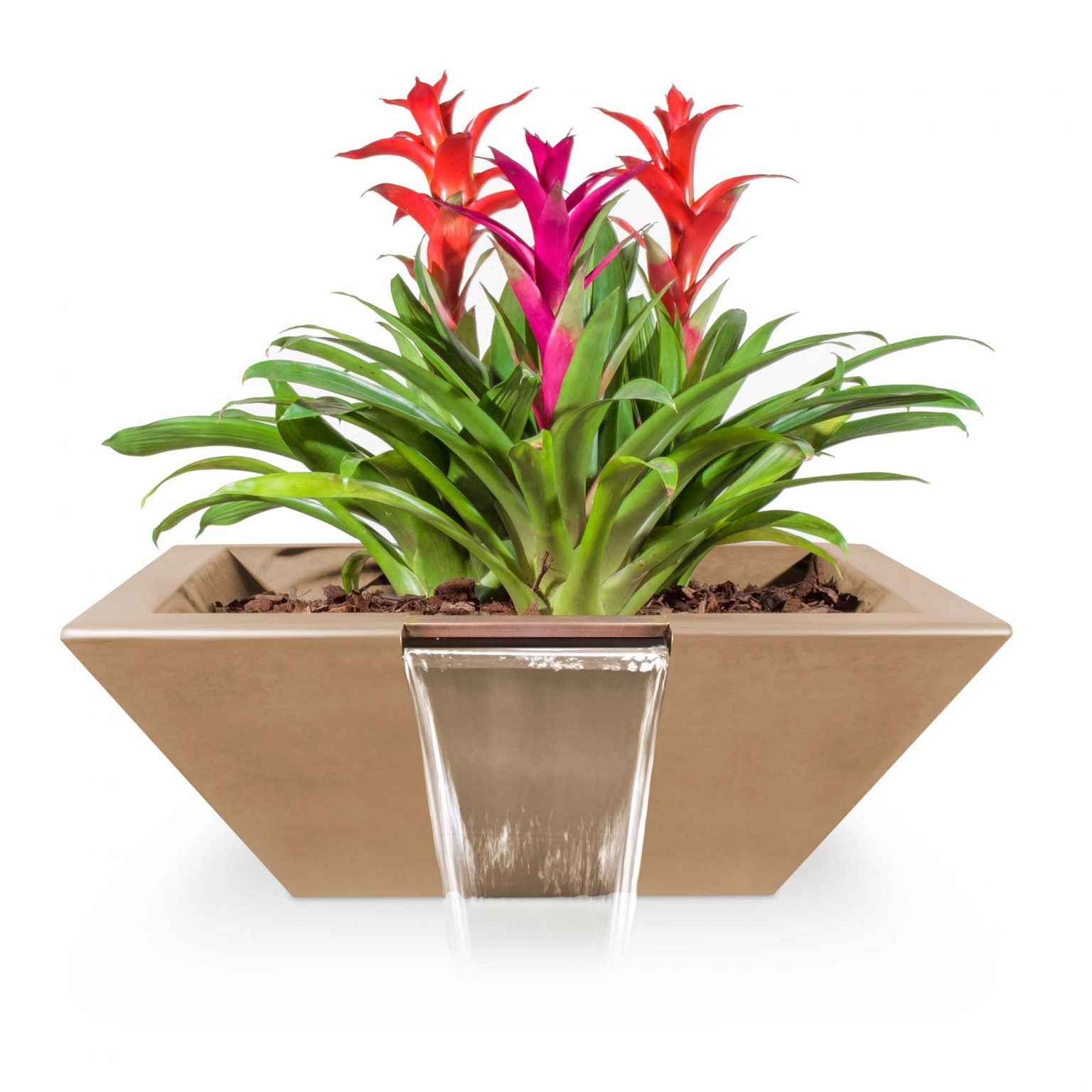 The Outdoor Plus Maya Planter & Water Bowl GFRC Concrete OPT-XXSPW - Serenity Provision