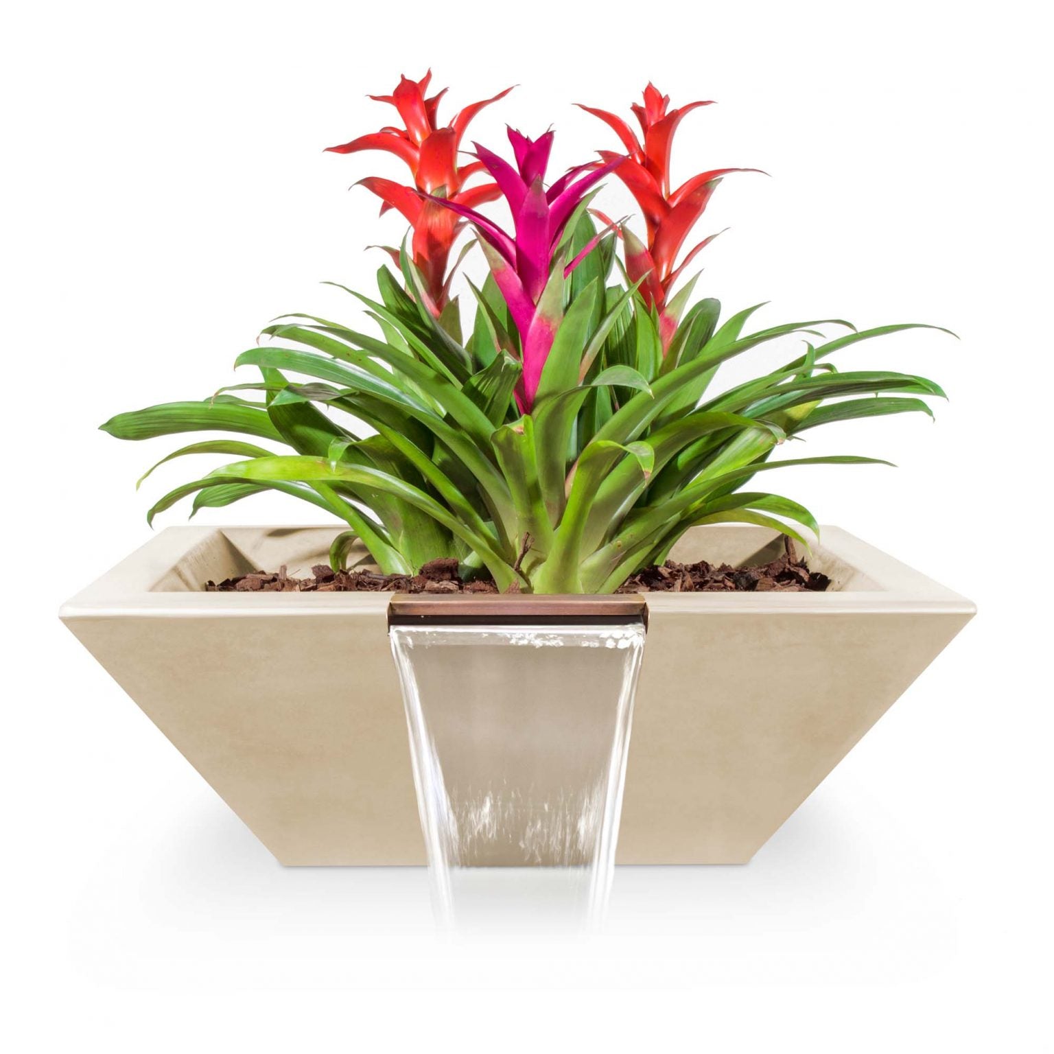 The Outdoor Plus Maya Planter & Water Bowl GFRC Concrete OPT-XXSPW - Serenity Provision