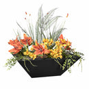 The Outdoor Plus Maya Planter Bowl Powder Coated Metal OPT-XXSQPCPO - Serenity Provision