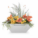 The Outdoor Plus Maya Planter & Water Bowl Powder Coated Metal OPT-XXSQPCPW - Serenity Provision