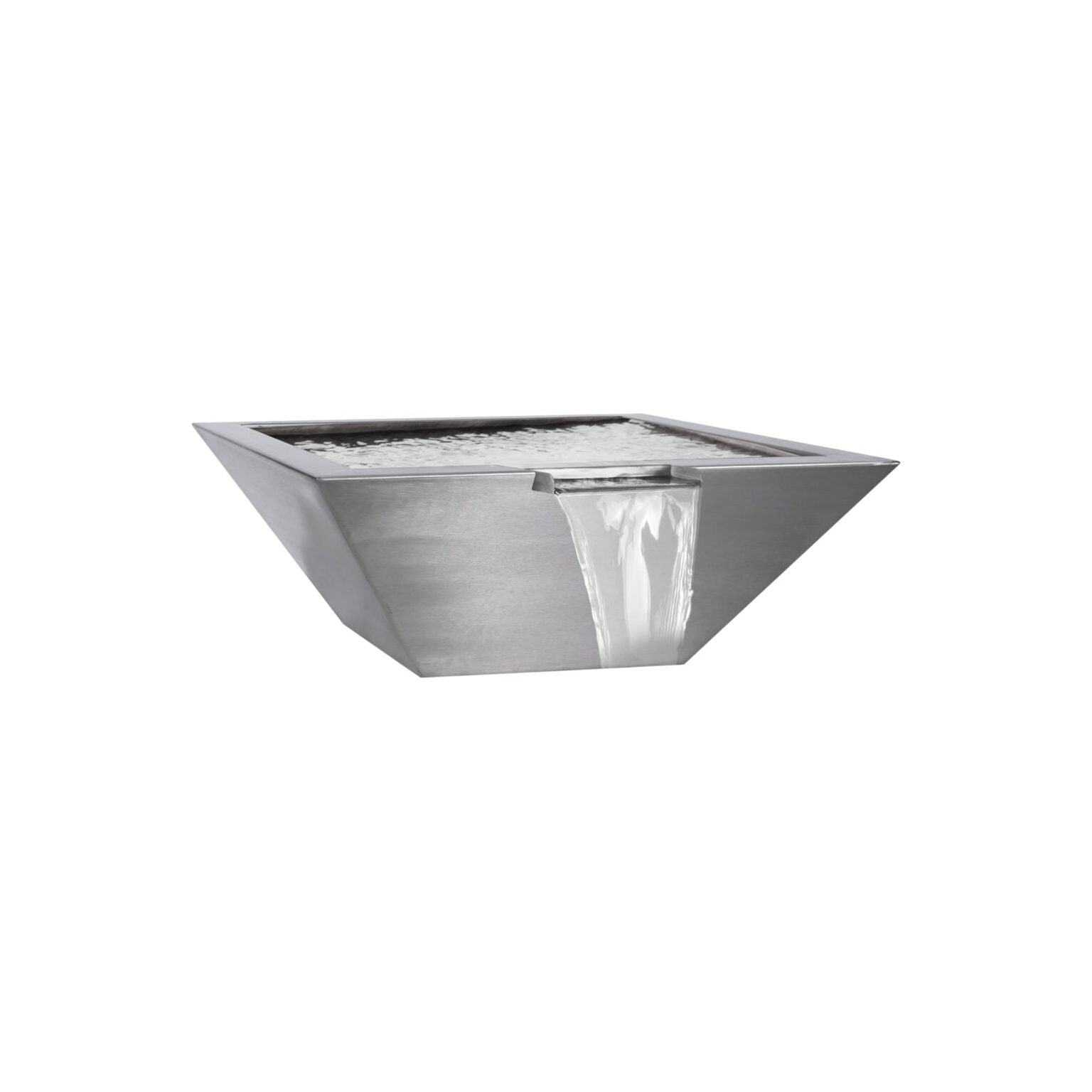 The Outdoor Plus Maya Water Bowl Stainless Steel OPT-XXSQSSWO - Serenity Provision
