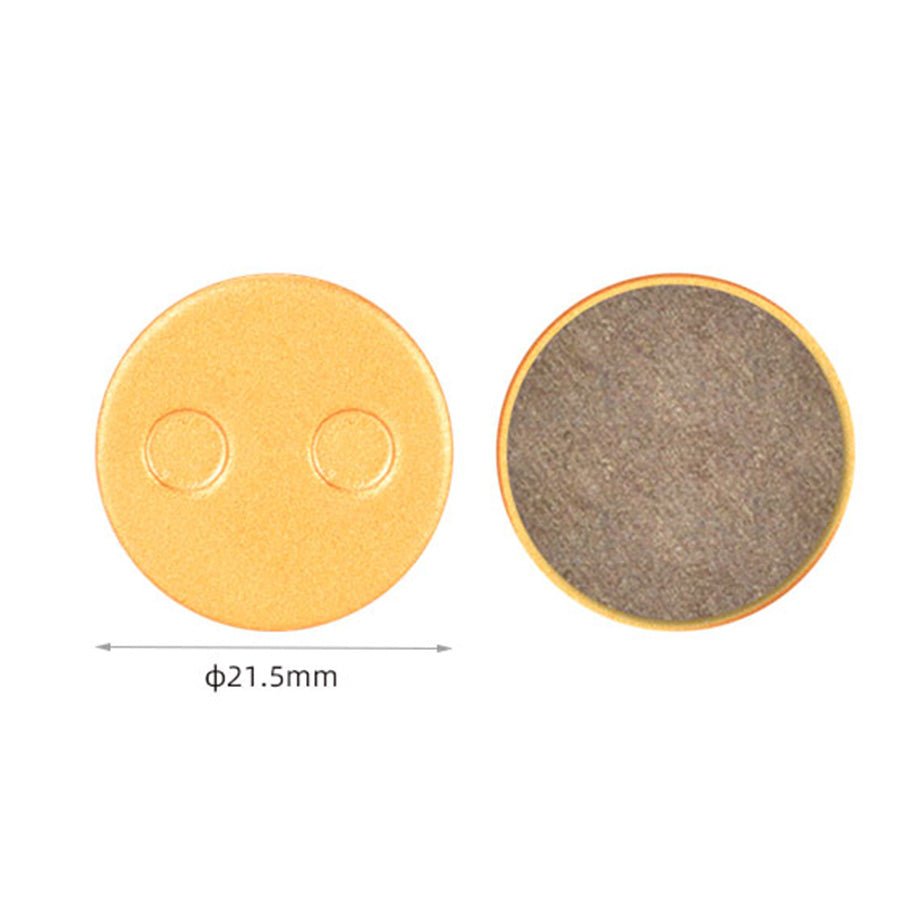 E-bike semi-metallic particles instant braking anti-friction brake pads