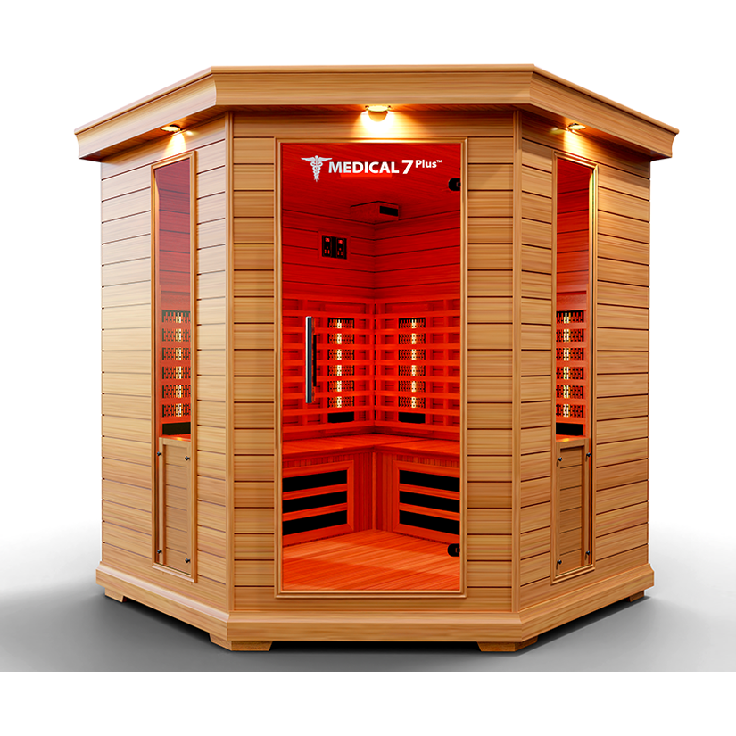 Medical Saunas Medical 7 Plus Infrared Sauna (6 Person) - Serenity Provision