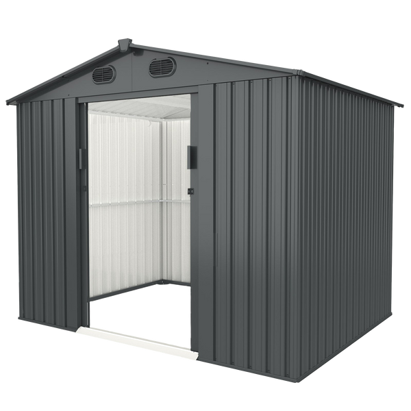 Chery Industrial 8 x 6 ft Metal Storage Shed