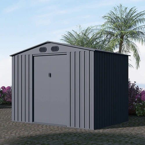 Chery Industrial Metal Storage Shed 8'x6' - DOUMS0806WH01