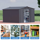 Chery Industrial 8 x 12 ft Metal Storage Shed